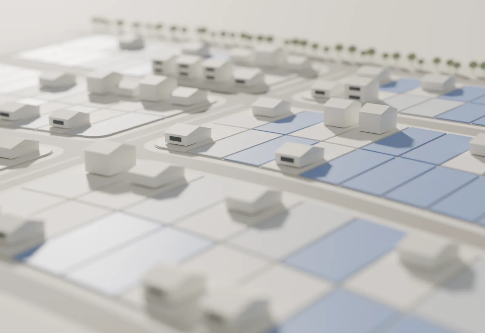 Digital scale model of Vale do Araçá (fictional), made by N6C from the drawing.